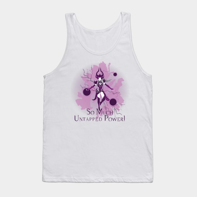 So Much Untapped Power! Tank Top by WinterWolfDesign